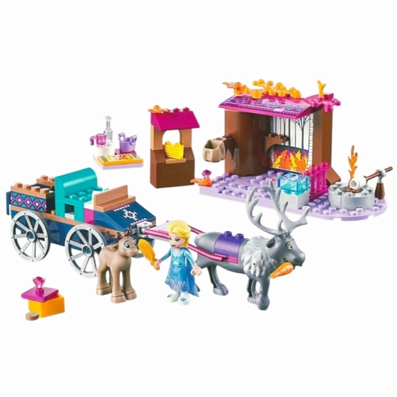 NEW *Lego: Disney Frozen II "Elsa's Wagon Adventure" #41166 (116 pcs) - Picture 2 of 7